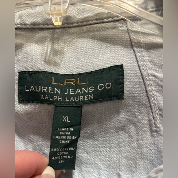 Ralph Lauren Jean Co Light Blue Utility Jacket - Picture 9 of 9